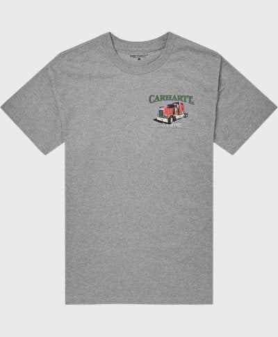 Carhartt WIP T-shirts S/S ON THE ROAD I030215 Grey